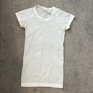 lululemon athletic, Swiftly Tech Short Sleeve White
